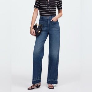 Madewell Emmett Wide-Leg Let Down Hem